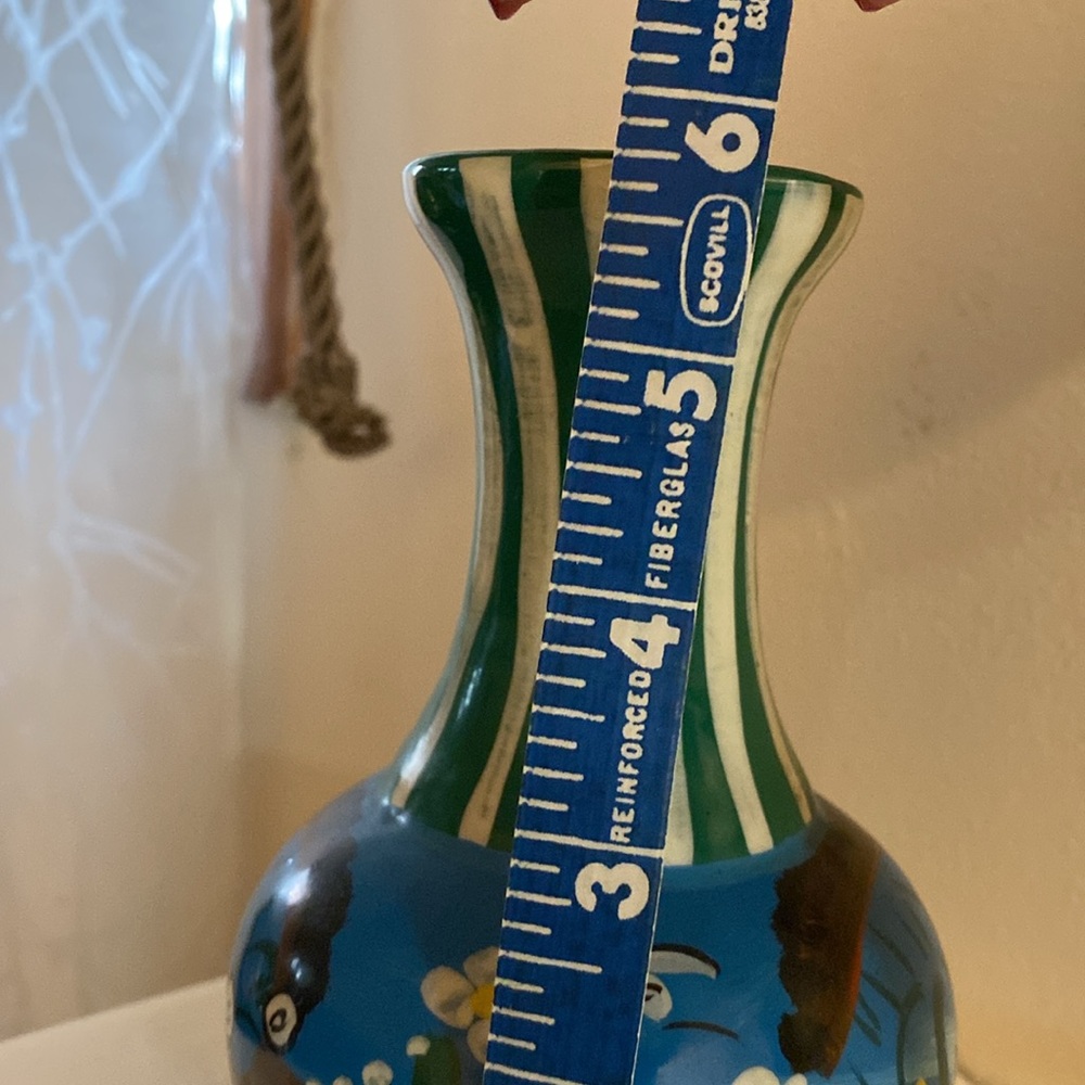 Mexican design Vase approx 6’’ - Picture 6 of 6